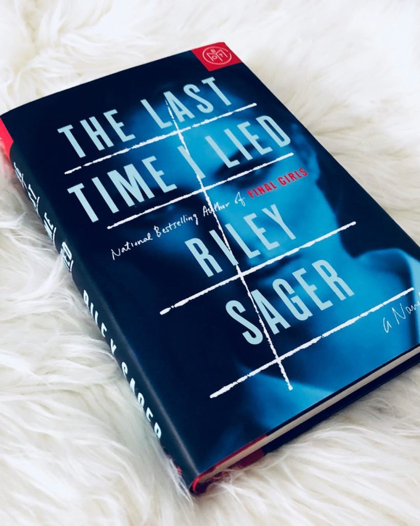 Book of the Month July 2018 - The Last Time I Lied by Riley Sager