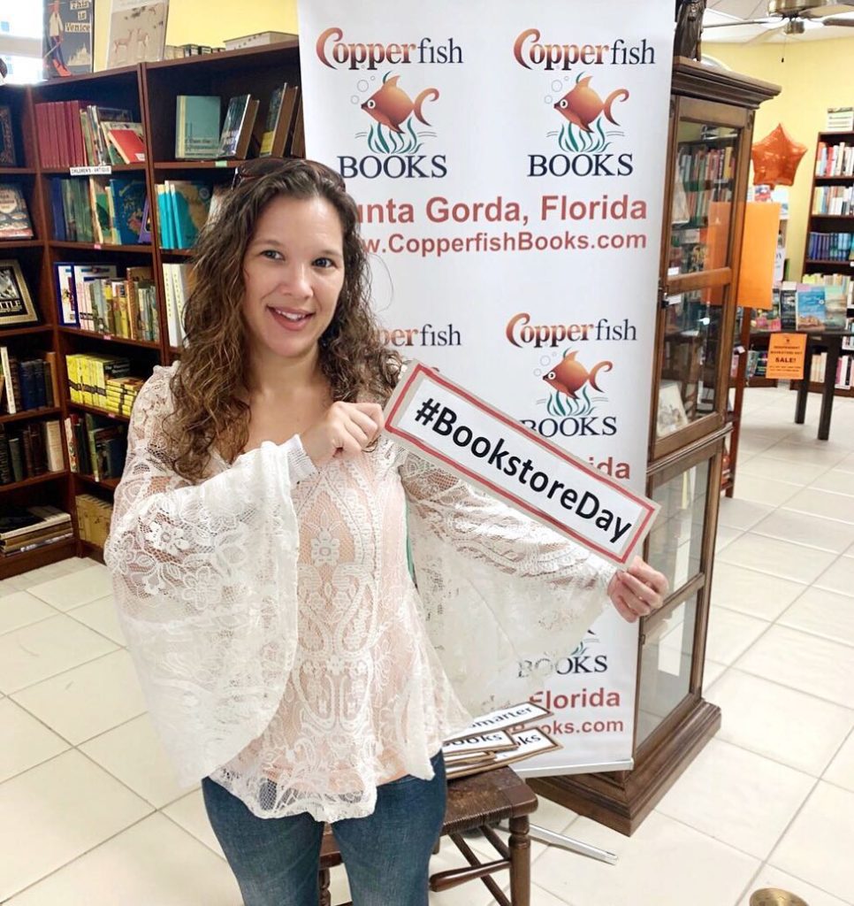 Independent Bookstore Day at Copperfish Books in Punta Gorda, Florida.