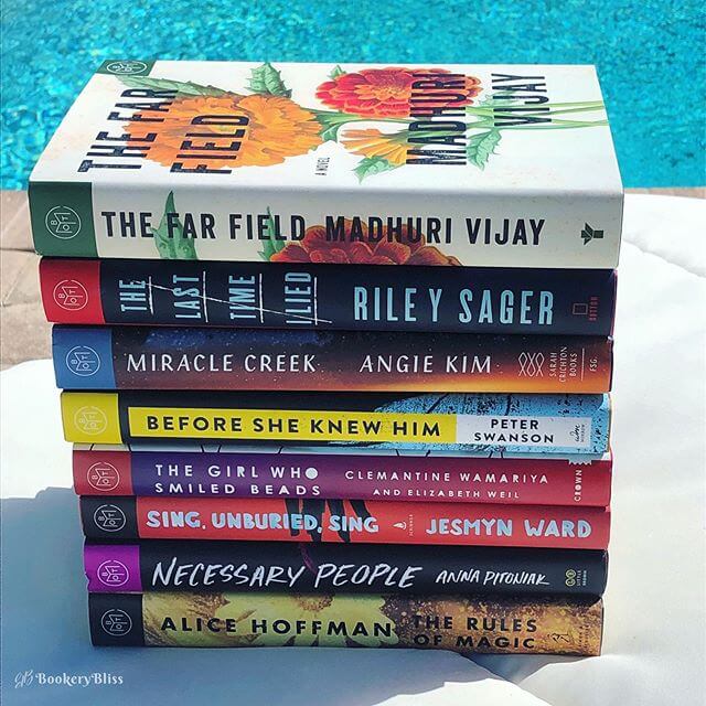 My BOTM backlog books I intend to read for the "BOTM Summer Slam Challenge during the month of June 2019.