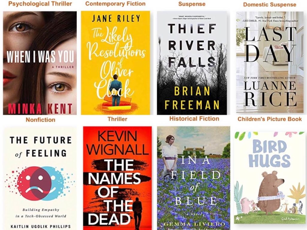 Amazon First Reads book selections for January 2020.